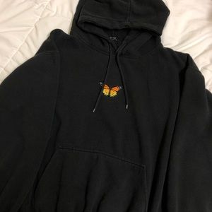 brandy melville christy butterfly hoodie